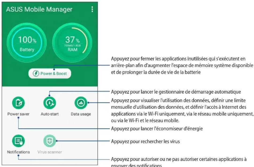 ASUS ZenFone Go TV ZB551KL - ASUS Mobile Manager - 1