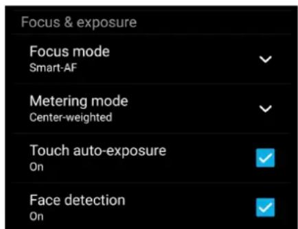 ASUS ZenFone Go TV ZB551KL - Mise au point et Exposition - 1