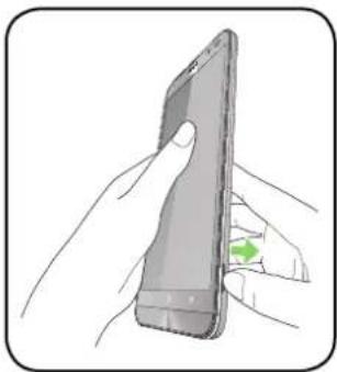 ASUS ZenFone Go TV ZB551KL - Retirer une carte micro SIM - 1