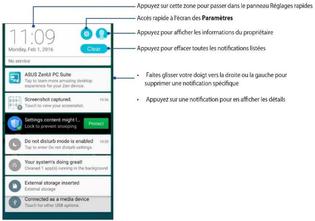 ASUS ZenFone Go TV ZB551KL - Notifications système - 1