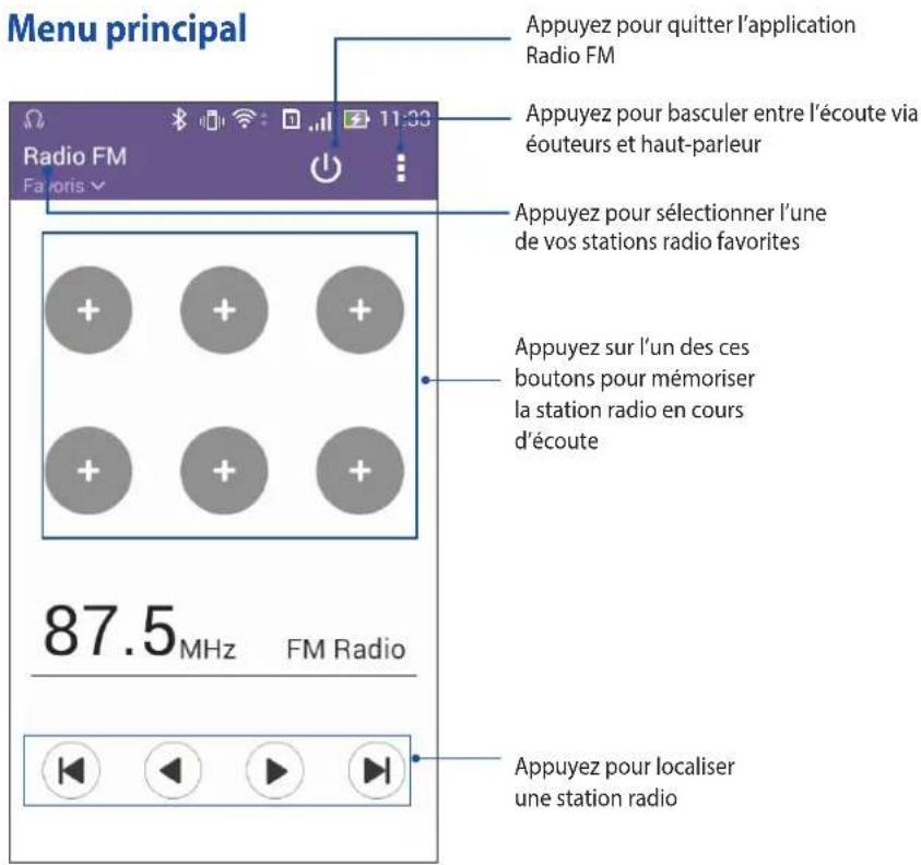 ASUS ZenFone A400CG - Radio FM - 1