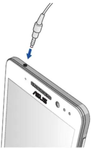 ASUS ZenFone A400CG - Connexion de la prise audio - 1