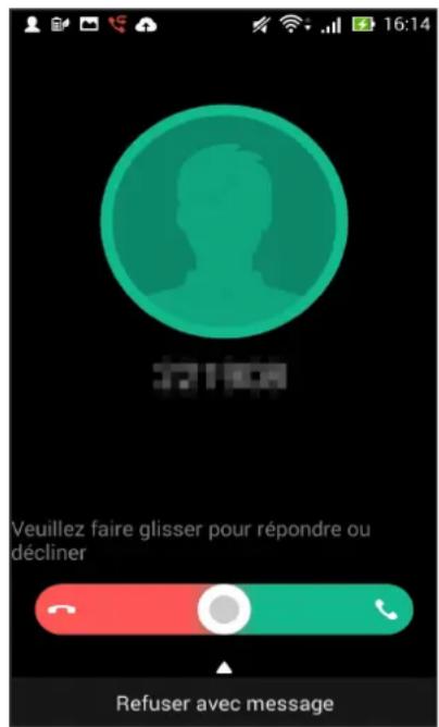 ASUS ZenFone A400CG - Répondre à un appel - 4