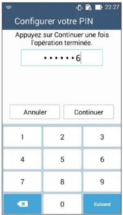 ASUS ZenFone A400CXG - Options de verrouillage de l'écran - 2