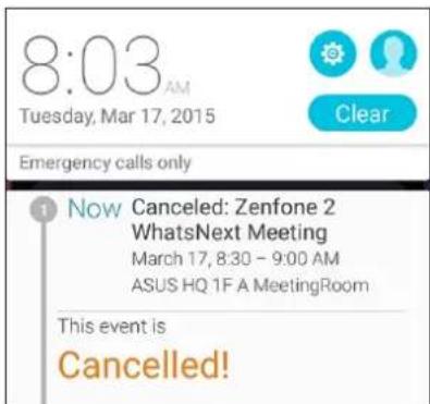 ASUS ZenPad 10 P023 - Alerted'annulation - 1