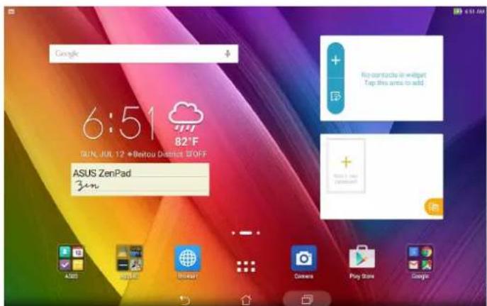 ASUS ZenPad 10 P023 - Créer un pense-bête - 1