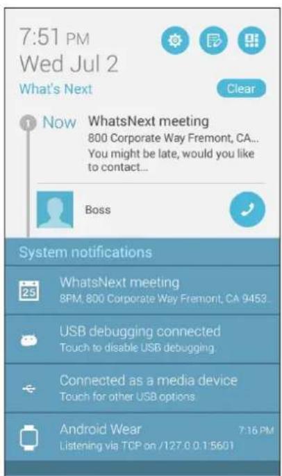 ASUS ZenPad 10 P023 - Alerte de début d'événement - 2