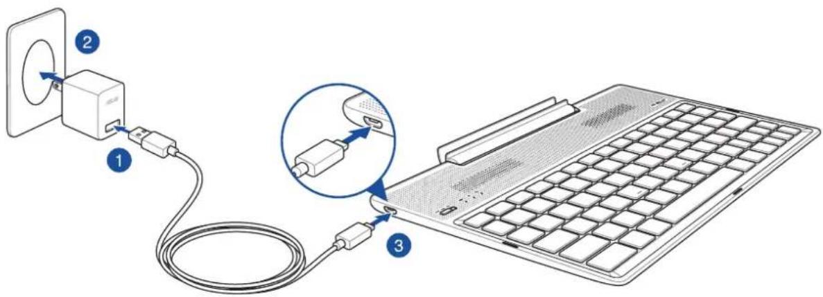 ASUS ZenPad 10 P023 - Charger donne dock clavier ASUS - 1