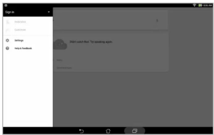 ASUS ZenPad 10 P023 - Personnaliser les paramètres de recherche vocale - 1