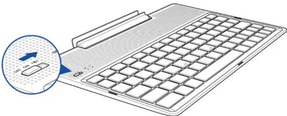 ASUS ZenPad 10 P00C - Pour associer votre tablette ASUS avec le dock clavier - 1