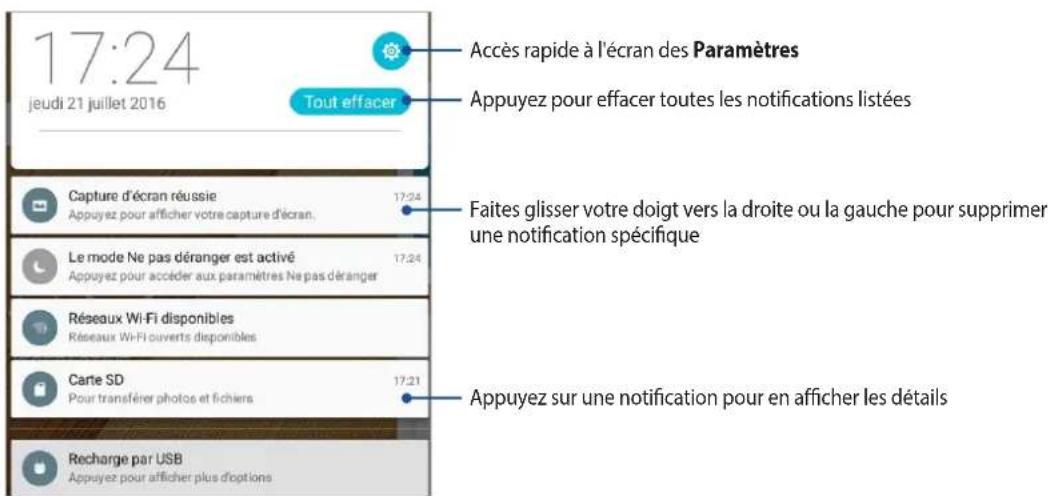 ASUS ZenPad 10 P00C - Notifications système - 1