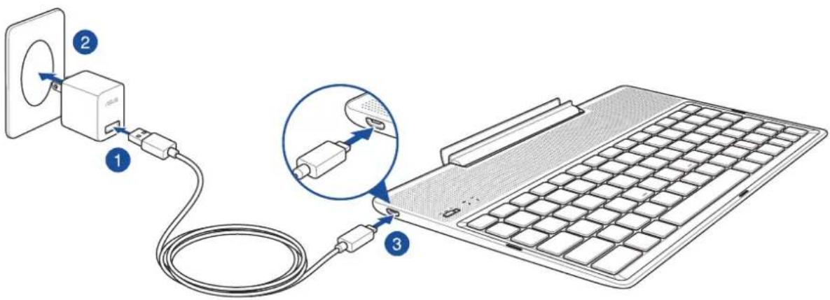 ASUS ZenPad 10 P00C - Charger vous dock clavier ASUS - 1