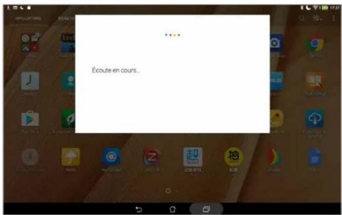 ASUS ZenPad 10 P00C - Ouvrir l'application Recherche vocale - 1