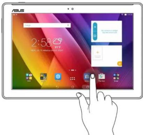 ASUS ZenPad 10 P00C - Déplacer ou supprimer un élément - 1