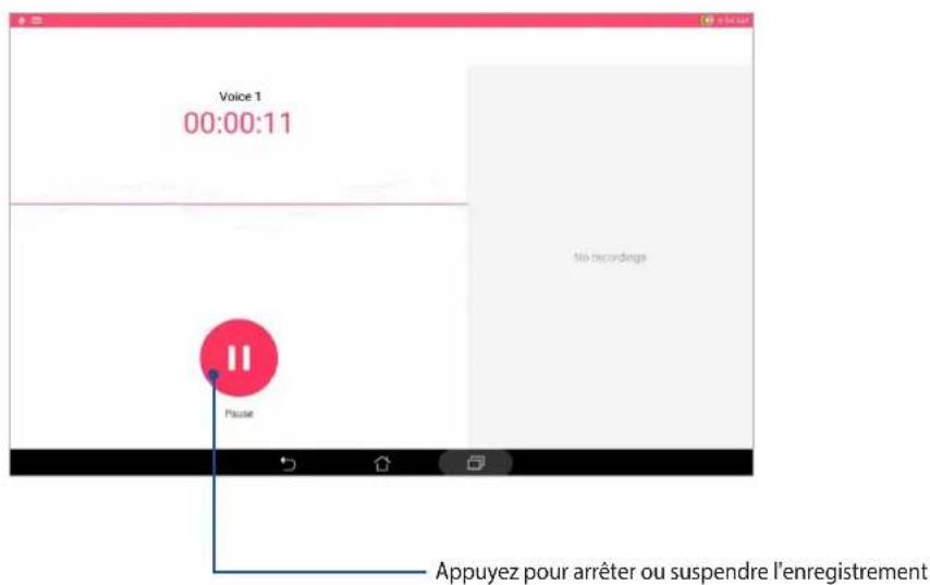 ASUS ZenPad 10 P00C - Ouvrir le Magnétophone - 2