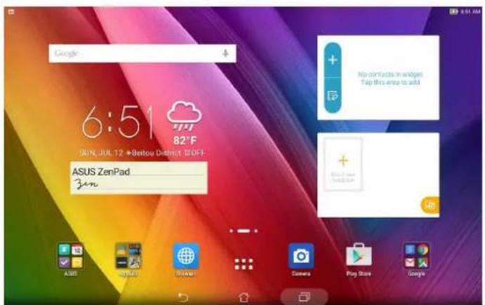 ASUS ZenPad 10 P00C - Créer un pense-bête - 1