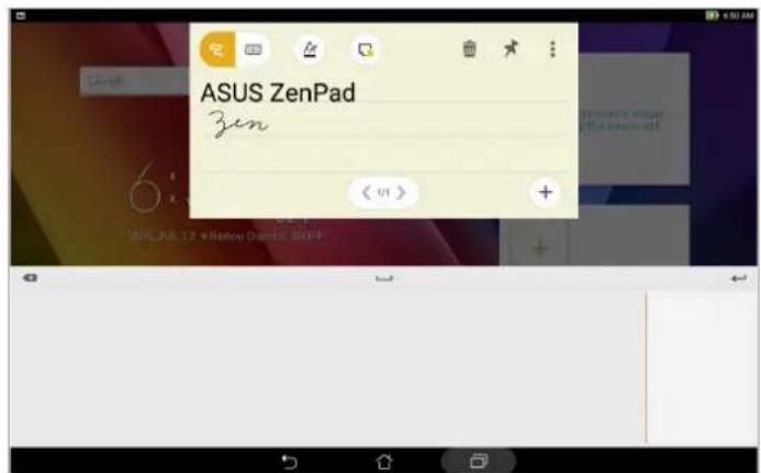 ASUS ZenPad 10 P00C - Mémos - 1