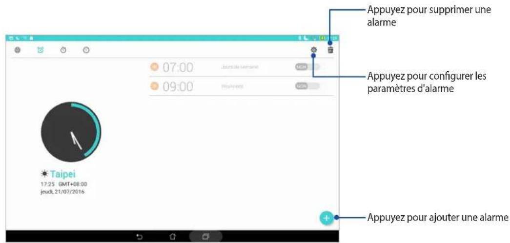 ASUS ZenPad 10 P00C - Alarme - 1