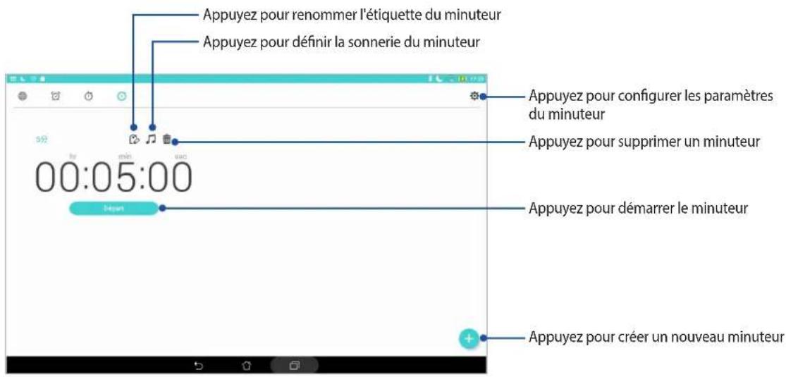 ASUS ZenPad 10 P00C - Minuteur - 1