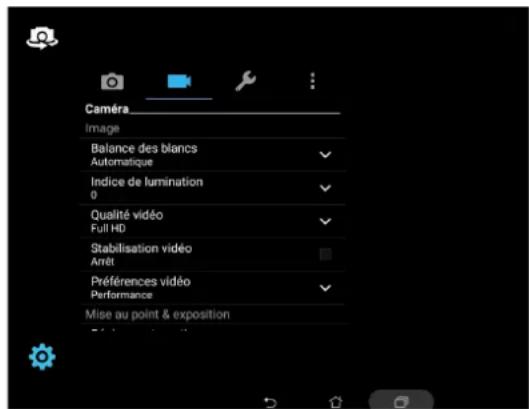 ASUS ZenPad 10 P00C - Paramètres video - 3