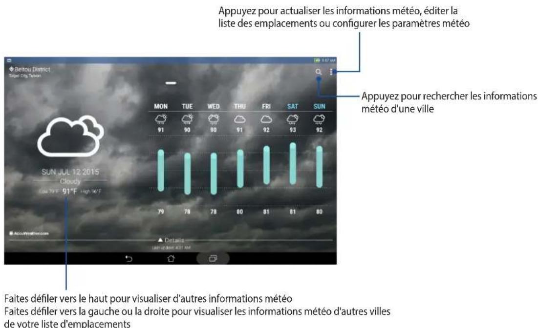 ASUS ZenPad 10 P00C - Écran principal - 1