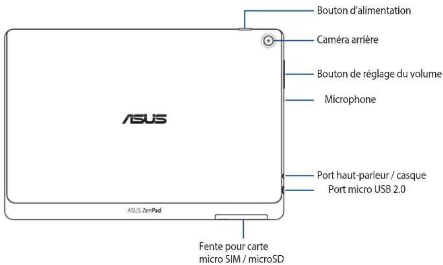 ASUS ZenPad 10 P00C - Composants et fonctionnalités - 2