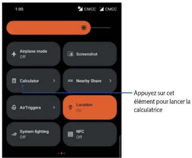 ASUS ROG Phone 6 Pro - Lancer la calculatrice - 1