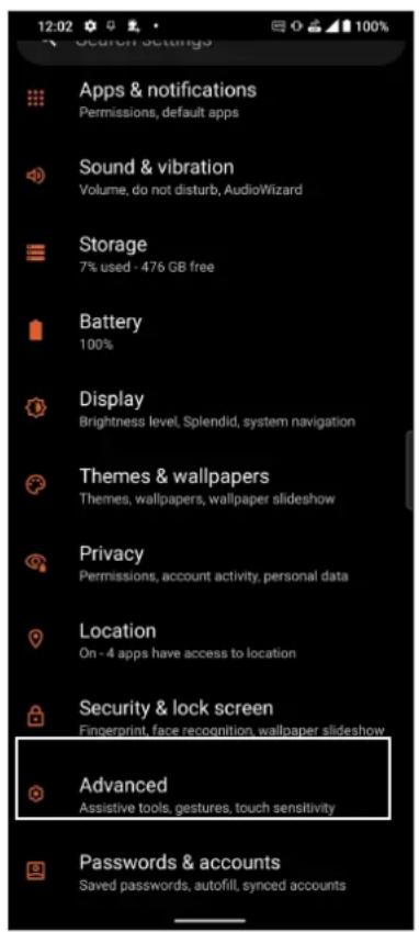 ASUS ROG Phone 6 Pro - Configurer le déverrouillage par reconnaissance faciale à partir du menu des paramètres - 2