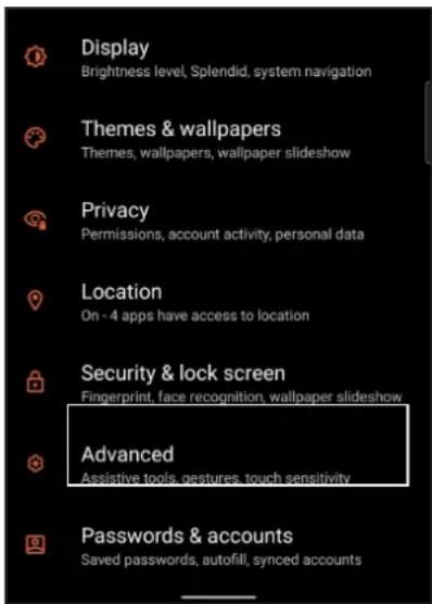 ASUS ROG Phone 6 Pro - Personnaliser l'écran de verrouillage - 2