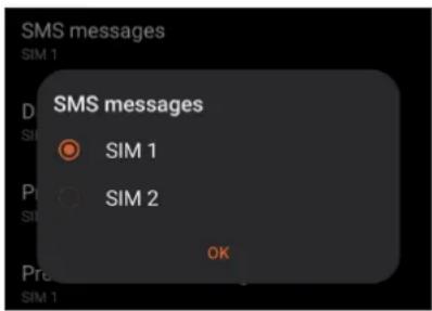 ASUS ROG Phone 6 Pro - Affecter une carte SIM aux SMS - 1