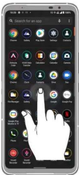 ASUS ROG Phone 6 Pro - Déplacer ou supprimer un élément - 1