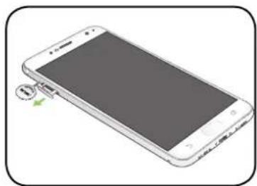ASUS ZenFone Live ZB553KL - Retirer une carte nano SIM - 1