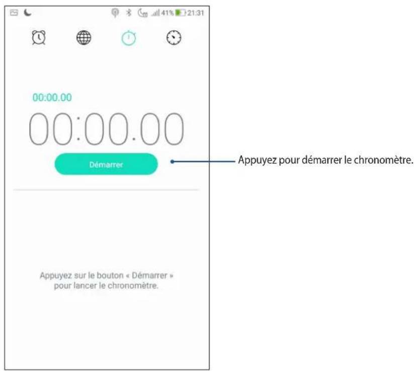 ASUS ZenFone Live ZB553KL - Chronomètre - 1