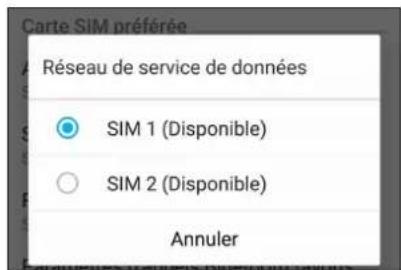 ASUS ZenFone Live ZB553KL - Affecter une carte SIM aux services de données - 1