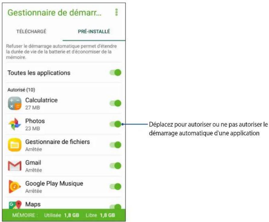 ASUS ZenFone Live ZB553KL - Gestionnaire de démarrage - 2