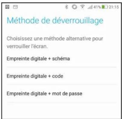 ASUS ZenFone Live ZB553KL - Configurer votre empreinte digitale à partir du menu des paramètres - 3