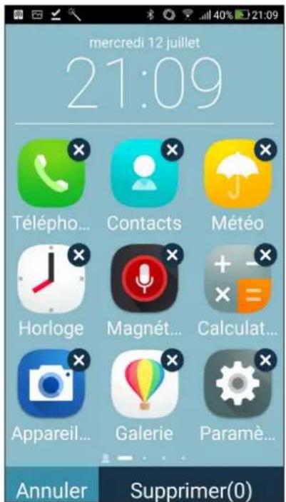 ASUS ZenFone Live ZB553KL - Supprimer un raccourci - 2