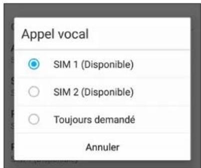ASUS ZenFone Live ZB553KL - Affecter une carte SIM aux appels vocaux - 1