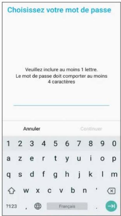 ASUS ZenFone Live L1 - Mot de passer - 1