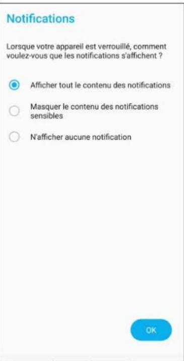 ASUS ZenFone Live L1 - Configurer le déverrouillage par reconnaissance faciale à partir du menu des paramètres - 7