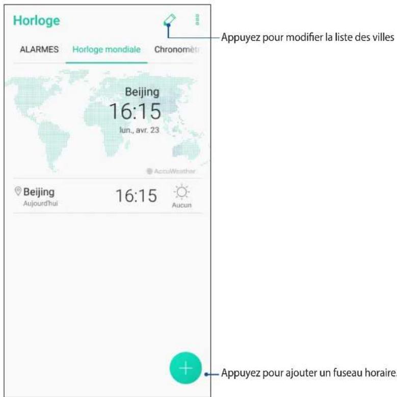 ASUS ZenFone Live L1 - Fuseau hora - 1