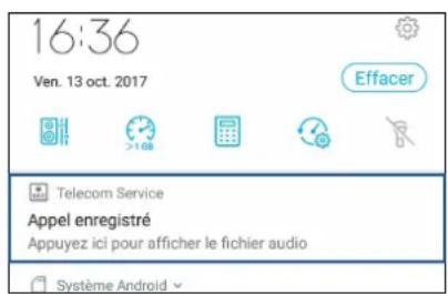 ASUS ZenFone Live L1 - Enregister un appel - 2