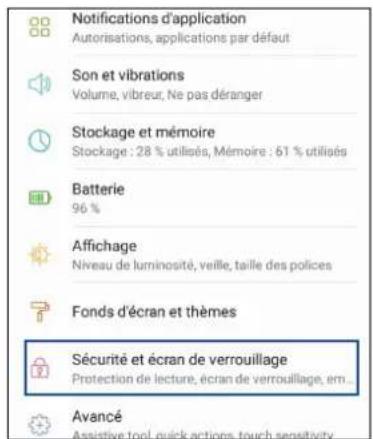 ASUS ZenFone Live L1 - Personnaliser l'écran de verrouillage - 1