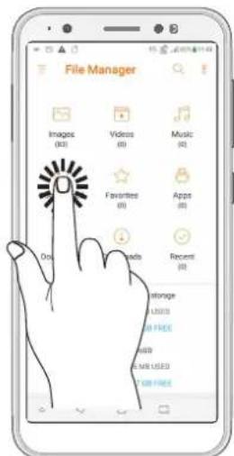 ASUS ZenFone Live L1 - Ouvrir une application ou selectionner un élément - 2