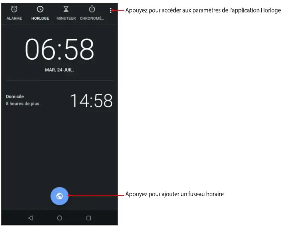 ASUS ZenFone Max Pro ZB602KL - Horloge - 1