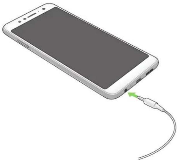 ASUS ZenFone Max Pro ZB602KL - Connector la prise audio - 1