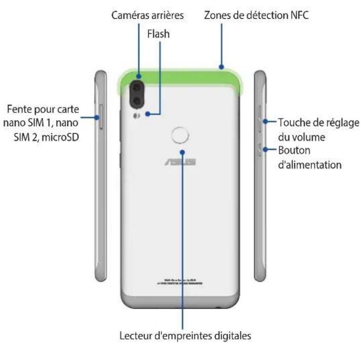 ASUS ZenFone Max Pro ZB602KL - Composants et fonctionnalités - 2