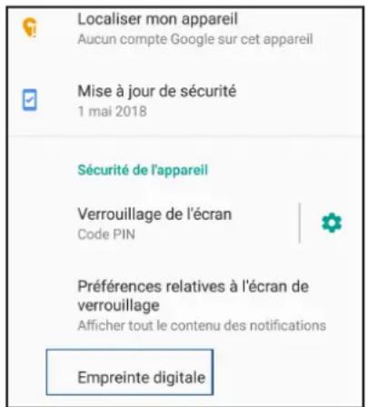 ASUS ZenFone Max Pro ZB602KL - Configurer votre empreinte digitale à partir du menu des paramétres - 1