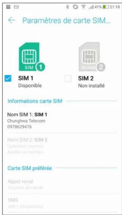 ASUS ZenFone 4 Selfie ZD553KL - Fonctionnalités multi SIM - 1