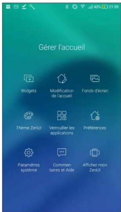 ASUS ZenFone 4 Selfie ZD553KL - Personnaliser l'écran d'accueil - 1